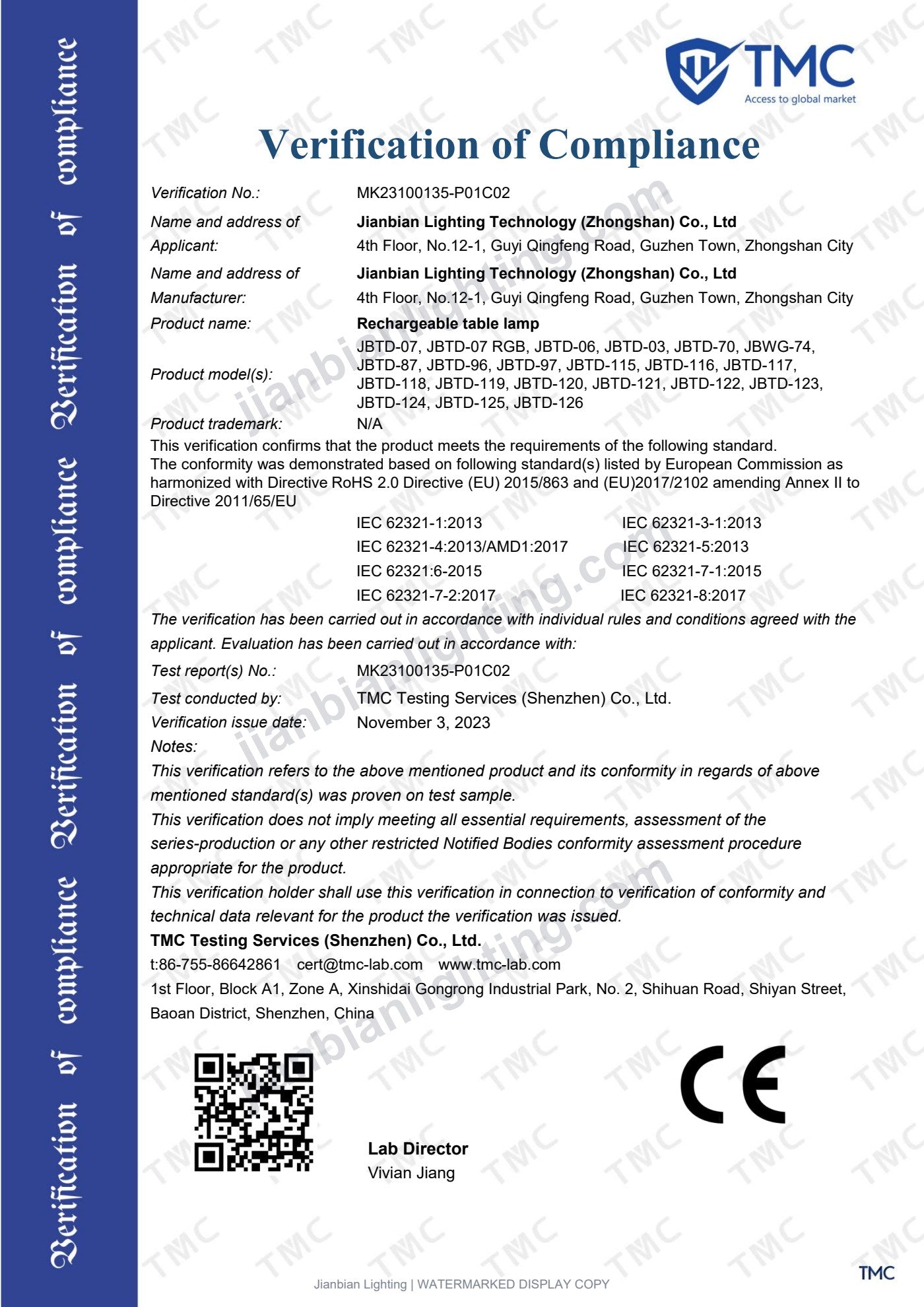 RoHS document