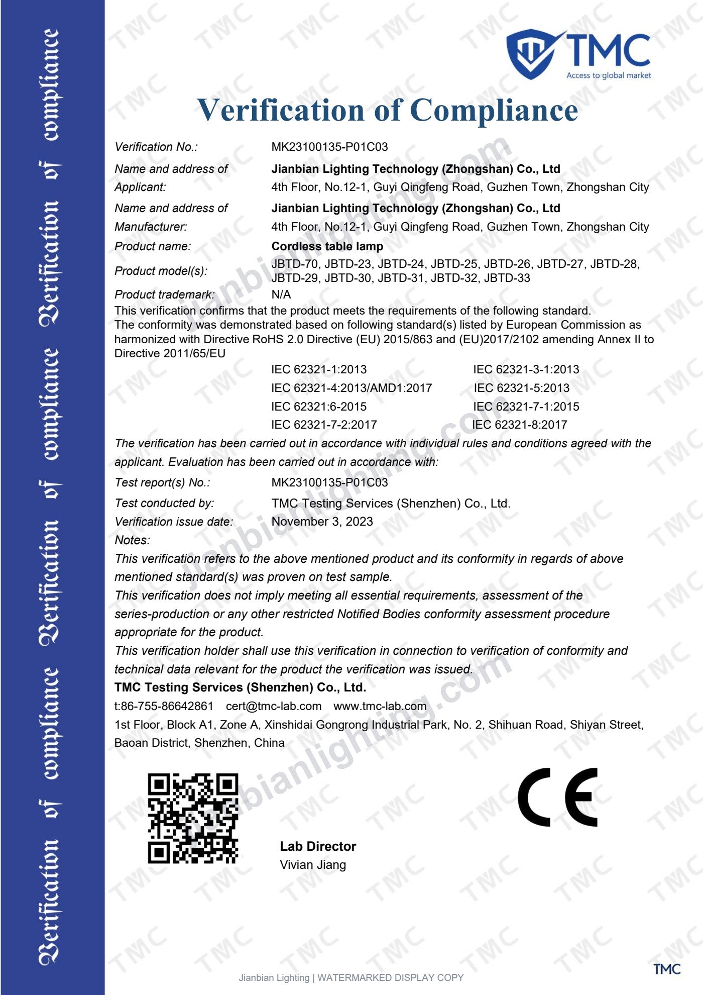 RoHS document