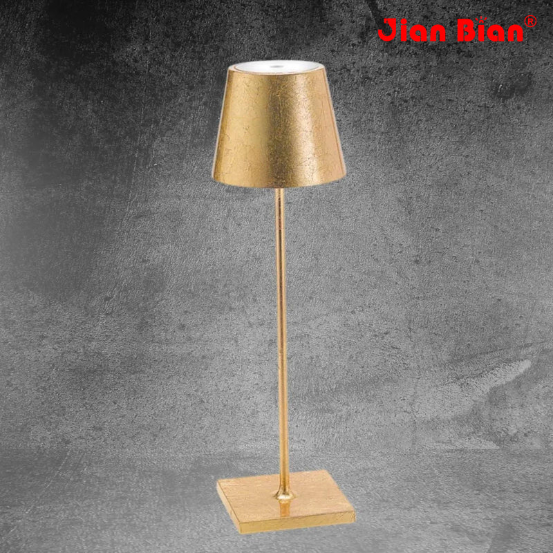 Table Lamp Gold Leaf