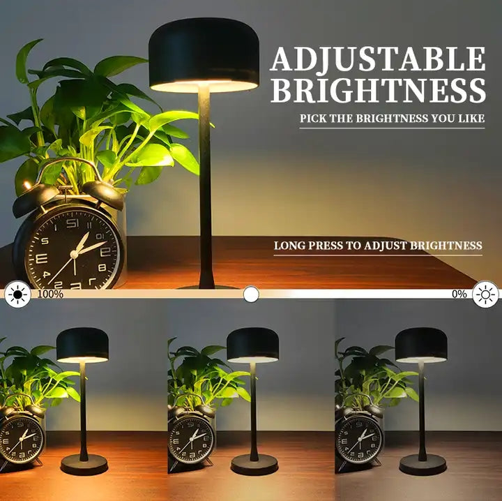 Nordic Cordless Table Lamp Oem&Odm Portable Modern Metal Indoor Restaurant Bar Hotel Led Rechargeable table lamps