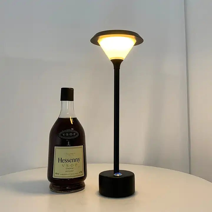 Wireless Lamp LED table aluminum touch control convenient rechargeable led vintage desk lamp