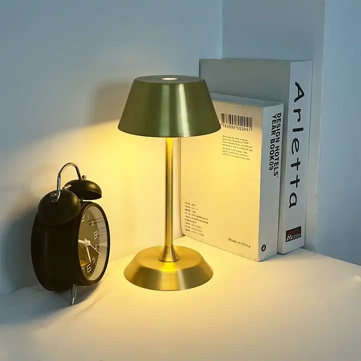 Hotel Dimmable Lampada Da Tavolo Cordless LED Restaurant Rechargeable LED Table Lamp