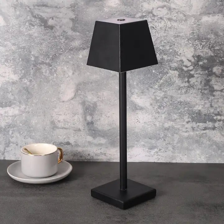 Luxury Restaurant Rechargeable Table Lamp Nordic Hotel Bedside Light Smart Led Desk Lamp Table Lights