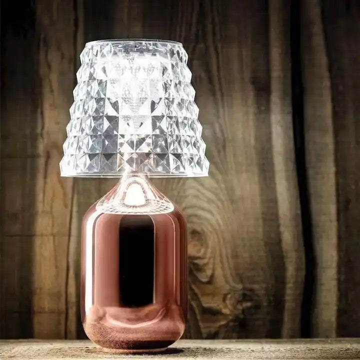 Touch LED Lamp Dining Table Lamp Rechargeable Lamp Restaurant Decorative Modern Hotel Table Light Night Light