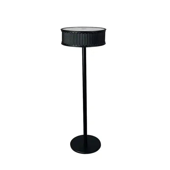 Lampada da scrivania in alluminio portable touch rechargeable metallic cordless led desk lamp usb with battery