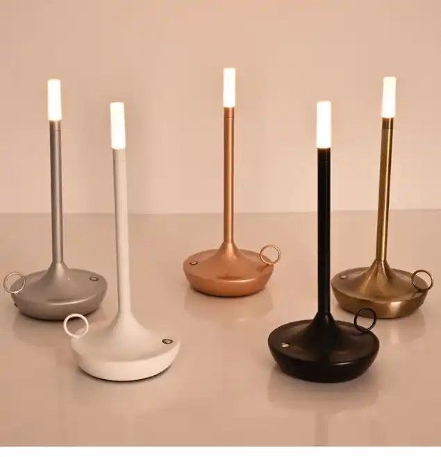 Cordless Led Table Lamp Touch Decor Battery Lampada Da Tavolo Led Battery Table Lamp With Wireless Charging