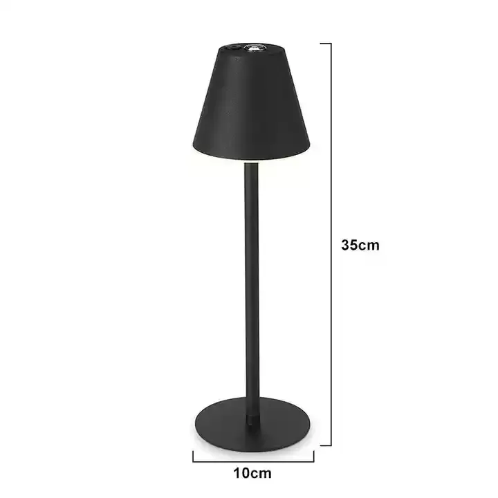 Modern battery lamps home decor dimmable bedside Tafellamp tisch lampe touch bar rechargeable cordless led table lamp restaurant