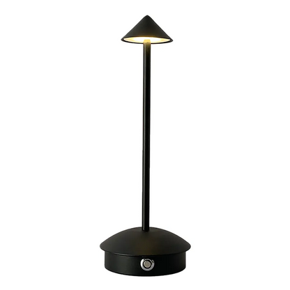 Newest Rechargeable LED Design Lamp Dimmable Bedside Table Lamp Restaurant Cordless Lamp