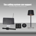 Complete Wireless Paging System with Multifunctional Table Lamp for Restaurants