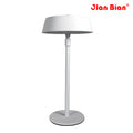 Touch Control Modern Cordless Restaurant Turntable Table Light Led Night Bedside Desk Lamp With Recharge Battery