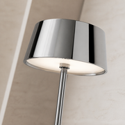 Electroplated aluminum alloy Cordless Table Lamp with 3600mAh Battery and 3-CCT Touch Control