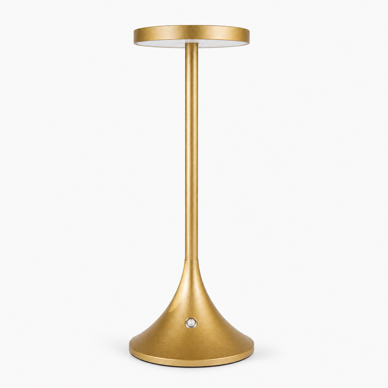3W Aluminum Rechargeable Restaurant Table Lamp with Touch Dimming and 2000mAh Battery