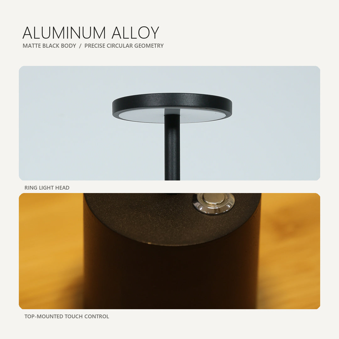 Modern Minimalist Cordless Rechargeable Table Lamp