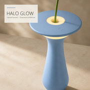 VASE SHAPED 2W CORDLESS TABLE LAMP WITH TOUCH DIMMING AND FLOWER HOLDER
