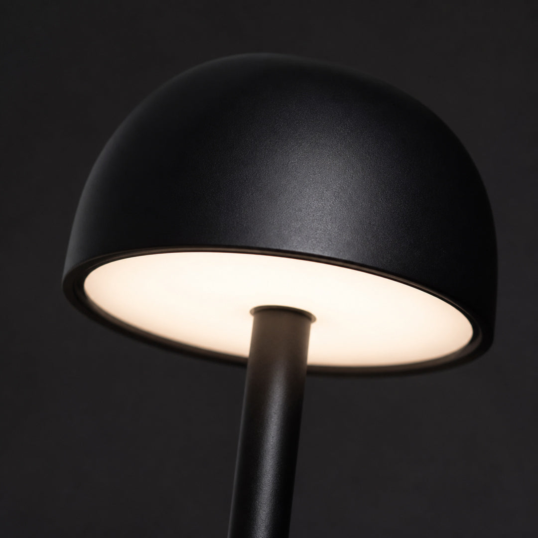 Restaurant Minimalism Aluminum Tulip Cordless LED Table Lamp