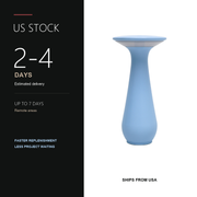 VASE SHAPED 2W CORDLESS TABLE LAMP WITH TOUCH DIMMING AND FLOWER HOLDER