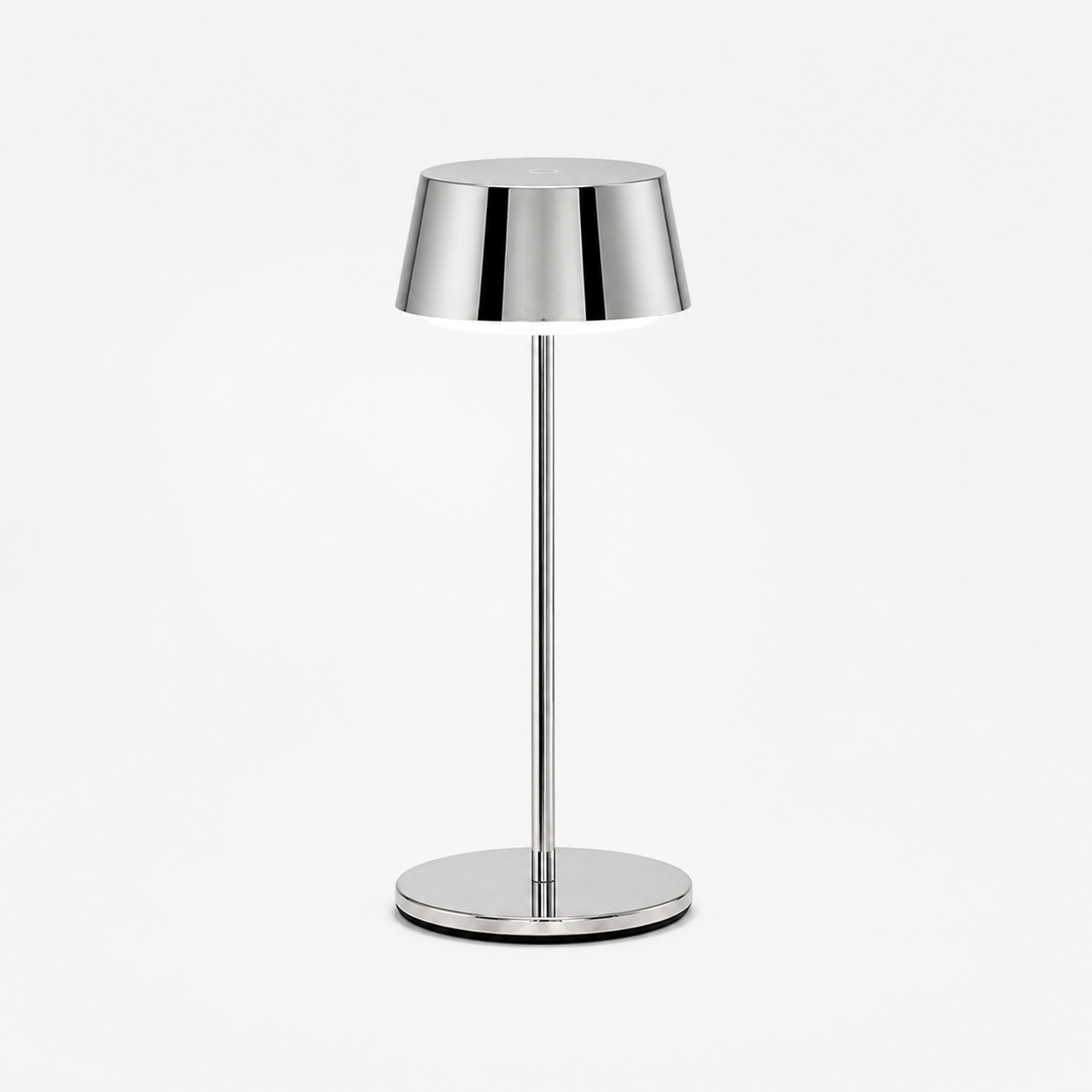 Electroplated aluminum alloy Cordless Table Lamp with 3600mAh Battery and 3-CCT Touch Control