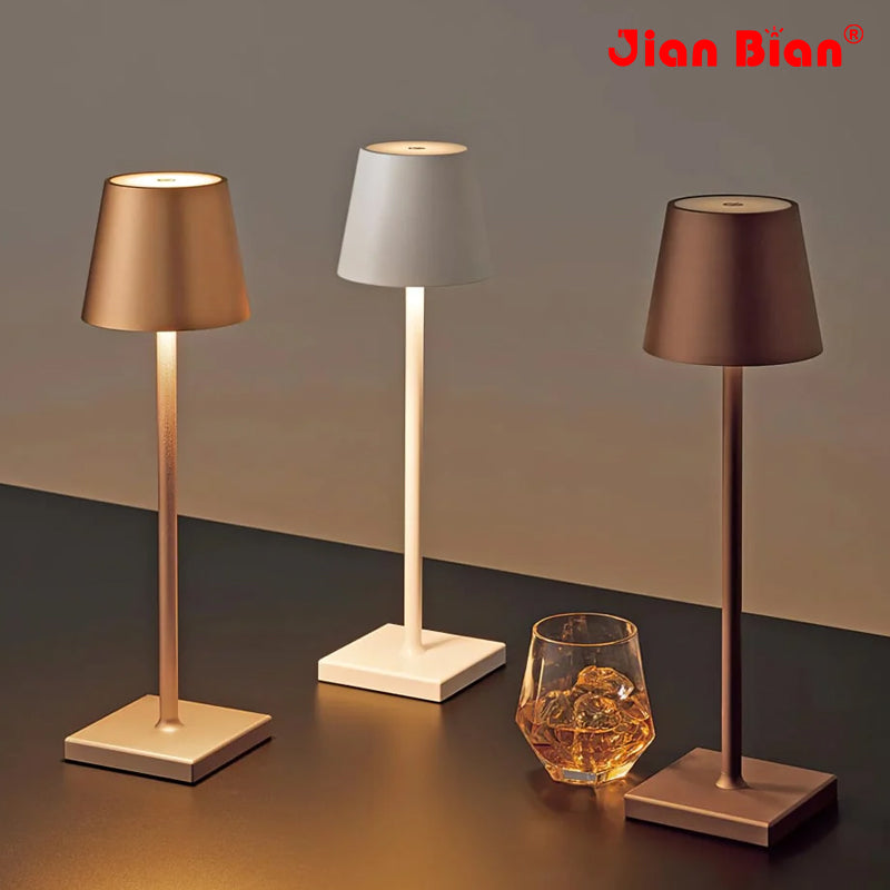 LED USB Rechargeable Cordless Table Lamp