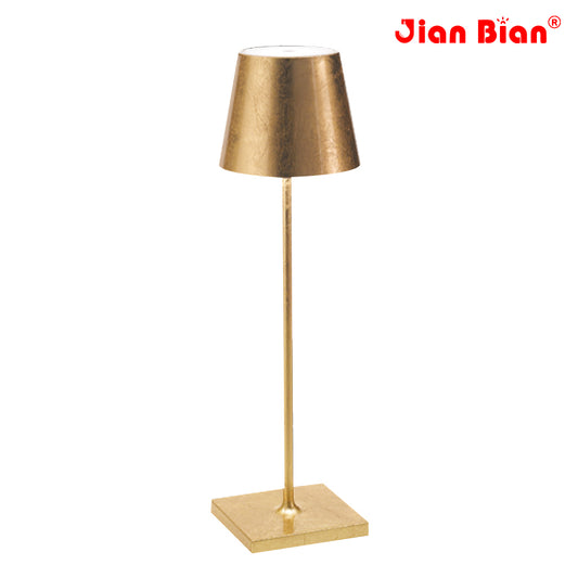 Table Lamp Gold Leaf