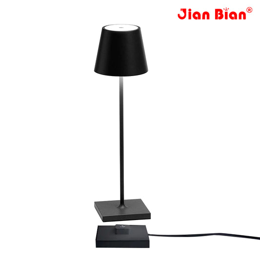 Rechargeable LED Table Lamp with Touch Dimmer