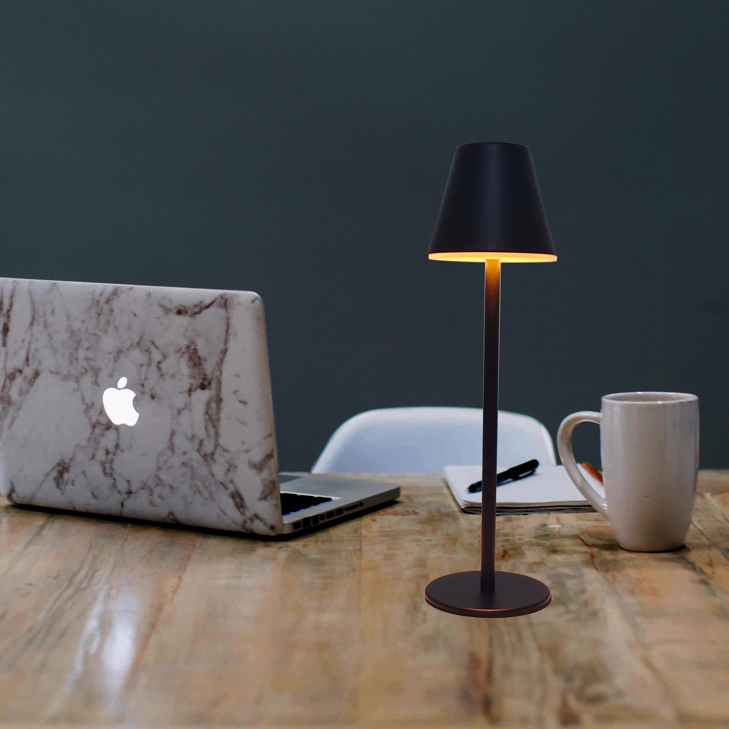 Modern battery lamps home decor dimmable bedside Tafellamp tisch lampe touch bar rechargeable cordless led table lamp restaurant