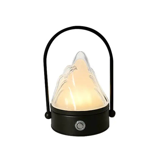 Modern luxury wireless night light smart desk lamp cordless rechargeable led bar portable table lamps with handle