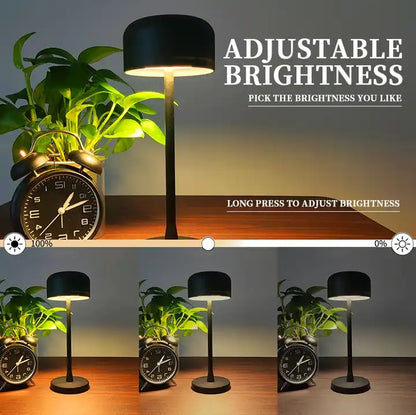 Nordic Cordless Table Lamp Oem&Odm Portable Modern Metal Indoor Restaurant Bar Hotel Led Rechargeable table lamps