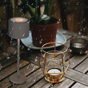 Modern Hotel Style Rechargeable LED Table Lamp Portable Outdoor Cordless Electric Table Lamp