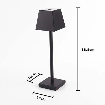 Luxury Restaurant Rechargeable Table Lamp Nordic Hotel Bedside Light Smart Led Desk Lamp Table Lights