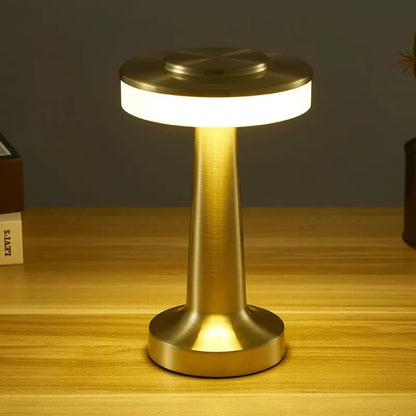 Modern European Table light Hotel Restaurant Decoration Rechargeable LED Table Lamp Romantic Dinner Light zafferano poldina pro