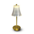 Wireless table lamp with USB charging port Touch control 3-way dimmable for bedside living room