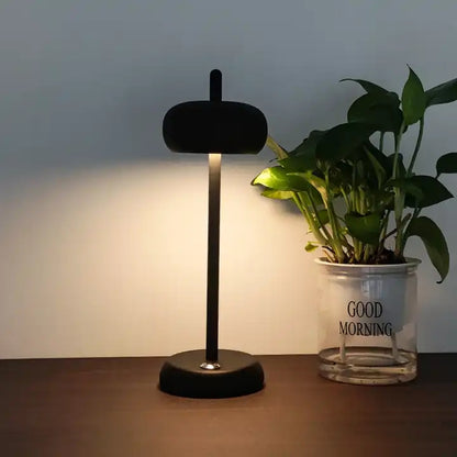 Nordic Luxury Touch Cordless Restaurant Bedside Bar Rechargeable Modern Portable Crystal Led Table Lamp