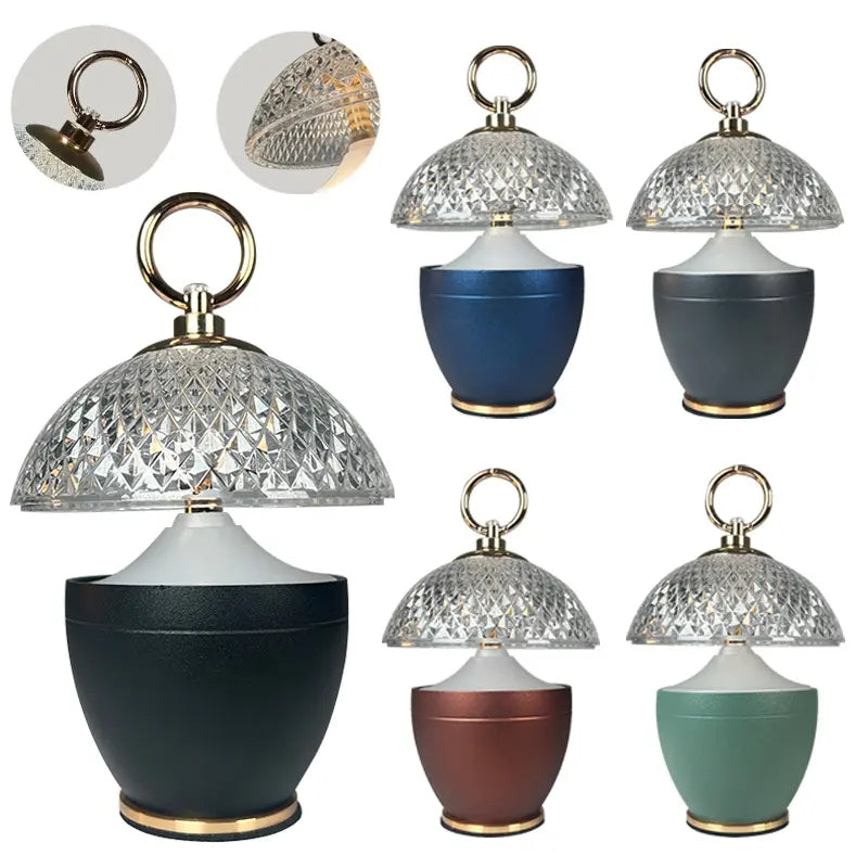 Nordic Bedside Lamp Bedroom LED Table Lamp Small Night rechargeableLED Bedroom Living Room Bedside Bar Table Lamp Light