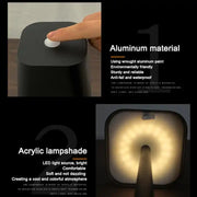 Hotel High-end Decorative Restaurant Luxury Cordless Rechargeable Oem&Odm Aluminum Metal Touch Cordless LED Table Lamp