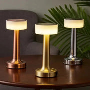 Retro Bar Table Lamp Touch Sensor LED Desktop Night Light Metal Craft Decorative Lamp For Bedroom Coffee Restaurant Lighting