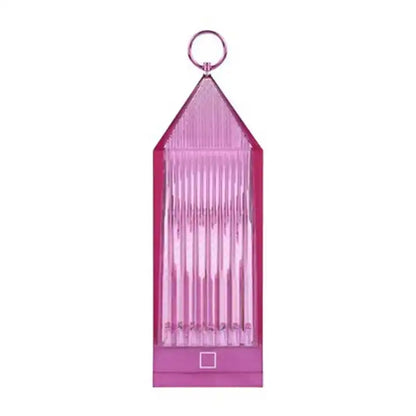 Led Outdoor Camping Lanterns Restaurant USB Charging Touch Dimming Crystal Lamps Decorative Luxury Desk Lamp Modern