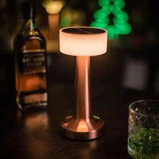 Retro Bar Table Lamp Touch Sensor LED Desktop Night Light Metal Craft Decorative Lamp For Bedroom Coffee Restaurant Lighting