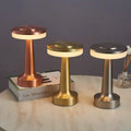 Modern European Table light Hotel Restaurant Decoration Rechargeable LED Table Lamp Romantic Dinner Light zafferano poldina pro