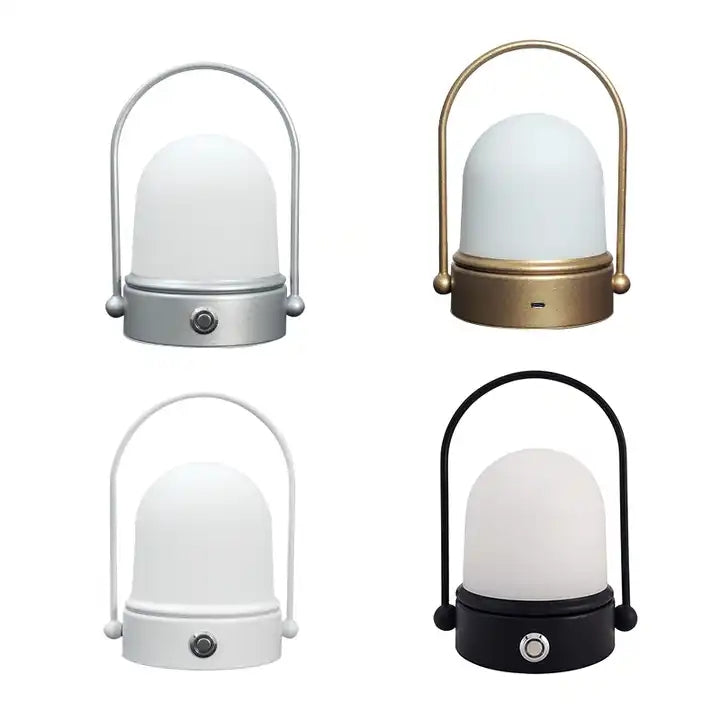 Dimmable outdoor portable Lampe de camping rechargeable usb touch charging camping portable lamp