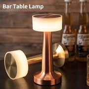 Retro Bar Table Lamp Touch Sensor LED Desktop Night Light Metal Craft Decorative Lamp For Bedroom Coffee Restaurant Lighting