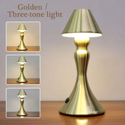 Touch charging bar atmosphere light retro personality restaurant cafe metal creative mushroom table lamp