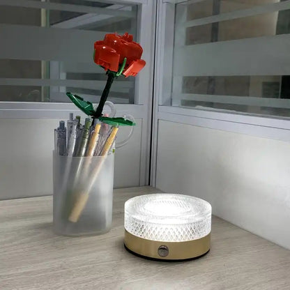 Restaurant Luxury Cordless Rechargeable Aluminum Metal Touch Hotel Bar Living Room Reading Decoration Led Wooden Table Lamp