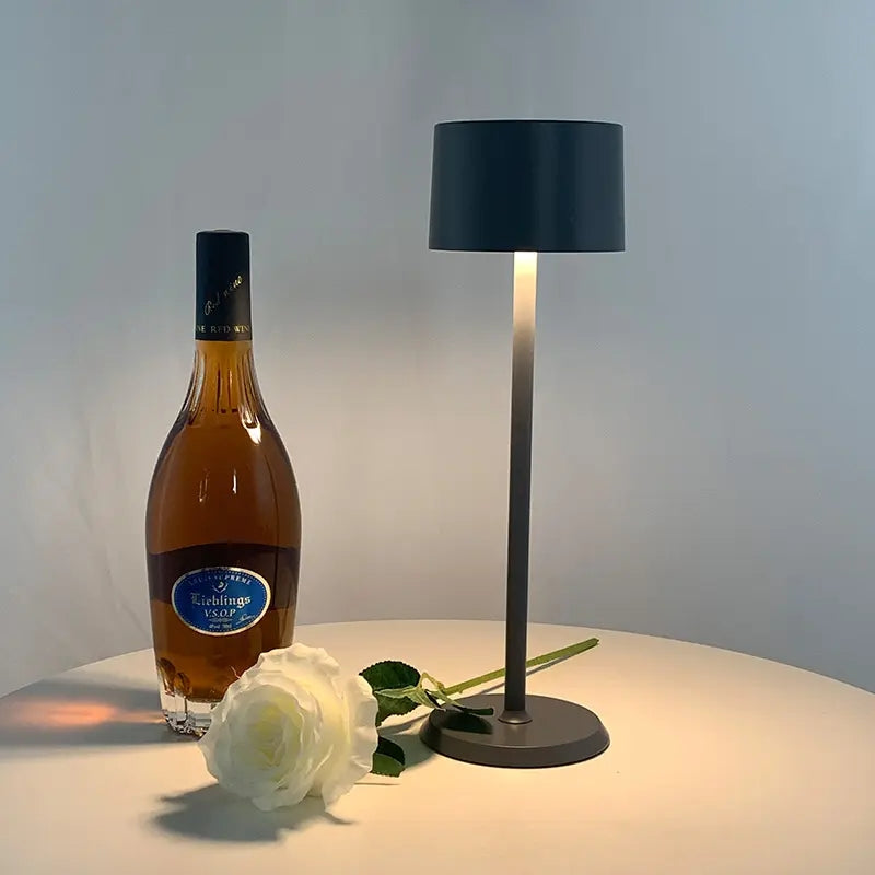 Custom Nordic Modern Table Lamps Home Hotel Restaurant Decoration Rechargeable Touch Sensor Led Table Lamp