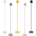 Home Decor Touch Dimmable Rechargeable Wireless Led Floor Lamp Standing Living Room Type-C Charging Cordless Floor Lamps