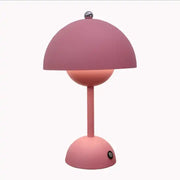 Modern USB Charging Mushroom Table Lamp Bar Restaurant Outdoor Portable Lamp LED Eye Protection Touch Dimming Night Light