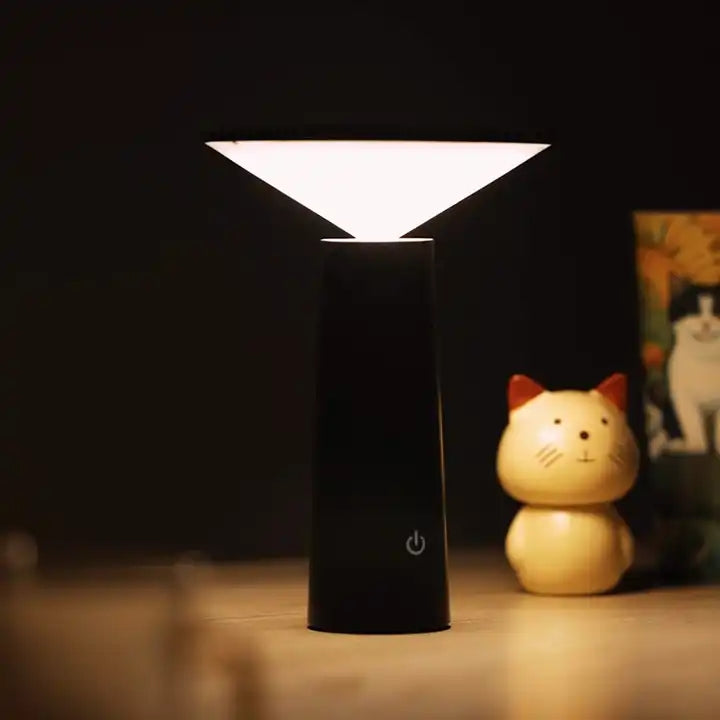 LED cordless table lamp rechargeable desk light hotel commercial bar table light touch dimming wireless lamp lamparas de mesa