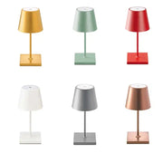 European tischlamp akku IP54 Cordless Zafferano Poldina Pro led table lamp restaurant home decor study bedside lamp rechargeable