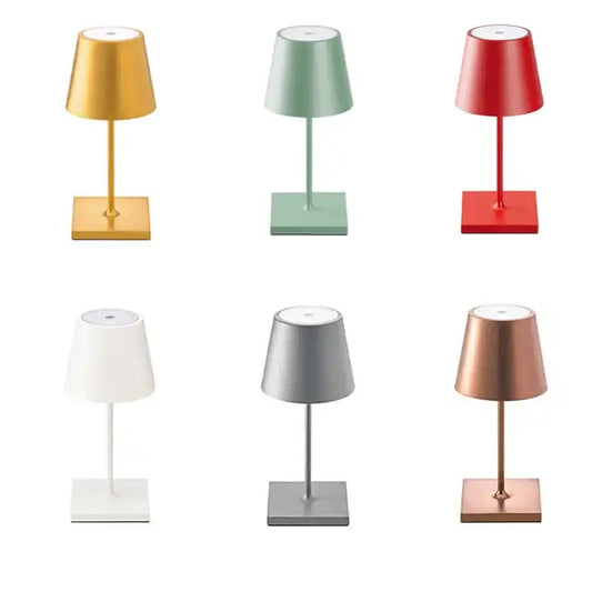 European tischlamp akku IP54 Cordless Zafferano Poldina Pro led table lamp restaurant home decor study bedside lamp rechargeable