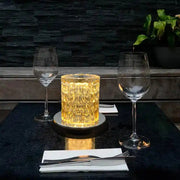 Wireless Cordless Modern Luxury Rechargeable Bedside Led Touch Table Lamps Night Light