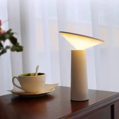 LED cordless table lamp rechargeable desk light hotel commercial bar table light touch dimming wireless lamp lamparas de mesa